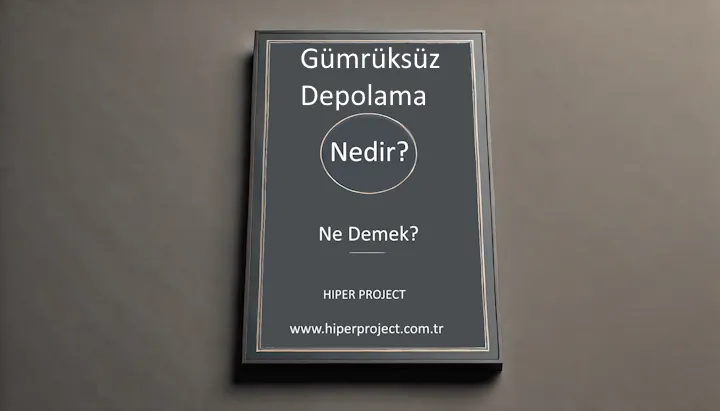 Gümrüksüz Depolama Nedir, Ne Demek?